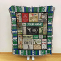 19th Hole Woven Blanket, Gift For Golfers, Golf Gift Ideas