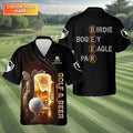 Golf And Beer Men's Golf Shirt, Mens Long Sleeve Golf Polo, Beer Golf Shirt, Fun Golf Shirts For Men