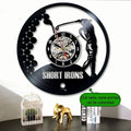 Custom Metal Golf Clock, Golf Wall Vinyl Clock, Golf Wall Art, Gift For Golfer