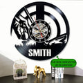 Personalized Metal Golf Clock, Golf Wall Clock, Golf Decor, Gift For Golf Lovers