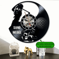 Personalized Metal Golf Clock, Golf Wall Clock, Golf Decor, Gift For Golf Lovers