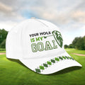 Your Hole Is My Goal Golf Cap, Dad Golf Gift, Dad Cap