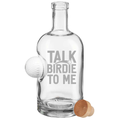 Best Dad By Par Personalized Golf Ball Glasses, Golf Whiskey Glass Set, Golf Gifts For Dad
