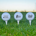 Retired And Loving It Golf Balls, Custom Golf Balls, Gift For Golfer