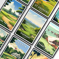 Pinehurst Golf Course Canvas, Gifts For Golf Lovers, Golf Decor