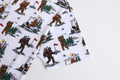 Bigfoot Sasquatch Playing Golf Funny Golf Polo Shirts, Golf Gift For Men, Golf Shirts For Men