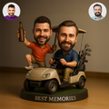 Custom Photo Personalized Christmas Ornament, Golf Accessories, Christmas Golf Gift, Gift For Golf Dad