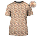 Funny Golf Pattern Golf Shirt For Women, Christmas Golf Shirt Polos, Ladies Golf Apparel