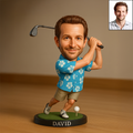 Custom Photo Personalized Christmas Ornament, Golf Accessories, Christmas Golf Gift, Gift For Golf Dad