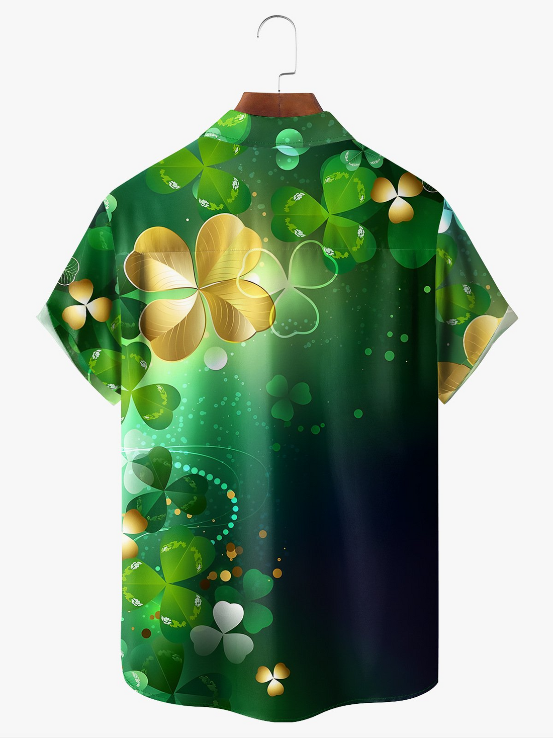 Green St. Patrick'S Day Hot Beer Hawaiian Golf Shirt, Men's Golf Shirt, Tropical Vibe Funny Golf Shirt