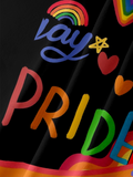 LGBT Love Who You Are Pride Month Rainbow Hawaiian Golf Shirt, Unique Golf Shirt, Tropical Vibe Funny Golf Shirt