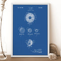 Golf Ball Patent Golf Canvas, Golf Art, Golf Canvas, Gifts For Golf Lovers