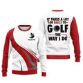 It Take A Lot Of Balls To Golf, Personalized Golf Shirt, Unique Gift For Golfer