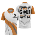 It Take A Lot Of Balls To Golf, Personalized Golf Shirt, Unique Gift For Golfer