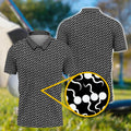 Custom Name Men's Golf Polo Shirt, Funny Golf Shirt, Golfing Apparel, Golf Gift For Men