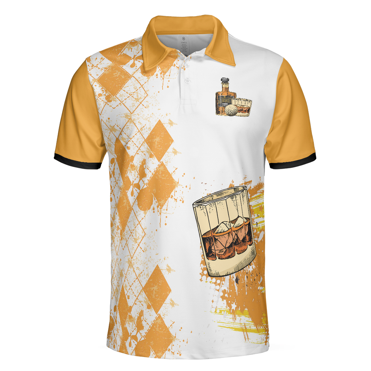 Play Golfs And Take Nap Men's Golf Polo Shirt, Golfing Apparel, Mens Golf Gift