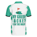 Skeleton Golfer Golf Polo Shirt, Golfing Apparel, Golf Clothing, Mens Golf Gift