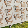 Top Golf Course Tracker Board, Golf Tracker, Golf Bucket List, Gift For Golfers