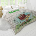 The Golfer Woven Blanket, Golf Blanket, Gift For Golfers, Golf Gift Ideas