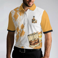 Play Golfs And Take Nap Men's Golf Polo Shirt, Golfing Apparel, Mens Golf Gift